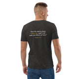 The Bible is my Faithbook - Unisex organic cotton t-shirt