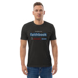 The Bible is my Faithbook - Unisex organic cotton t-shirt