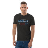 The Bible is my Faithbook - Unisex organic cotton t-shirt