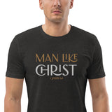 MAN LIKE CHRIST - Unisex organic cotton t-shirt