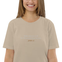 Make time for God He created time for you - Unisex organic cotton t-shirt