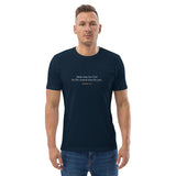 Make Time For God He Created Time for You - Unisex organic cotton t-shirt