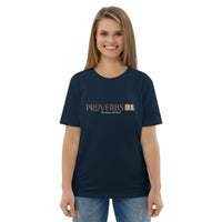 Proverbs 31 - Unisex organic cotton t-shirt