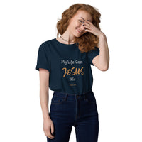 My Life Cost JESUS His - Unisex organic cotton t-shirt