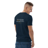 The Bible is my Faithbook - Unisex organic cotton t-shirt