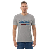The Bible is my Faithbook - Unisex organic cotton t-shirt