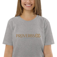 Proverbs 31 - Unisex organic cotton t-shirt