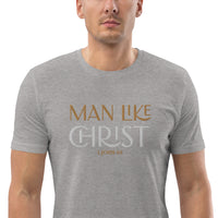 MAN LIKE CHRIST - Unisex organic cotton t-shirt