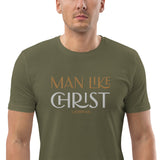 MAN LIKE CHRIST - Unisex organic cotton t-shirt
