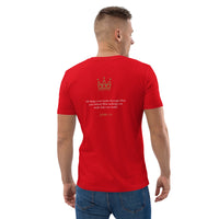 Make Time For God He Created Time for You - Unisex organic cotton t-shirt