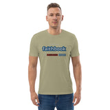 The Bible is my Faithbook - Unisex organic cotton t-shirt