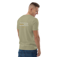 The Bible is my Faithbook - Unisex organic cotton t-shirt
