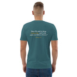 The Bible is my Faithbook - Unisex organic cotton t-shirt