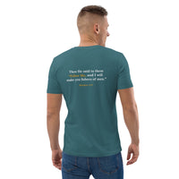 The Bible is my Faithbook - Unisex organic cotton t-shirt