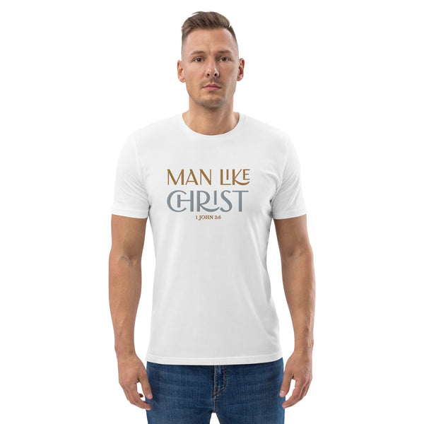 MAN LIKE CHRIST - Unisex organic cotton t-shirt
