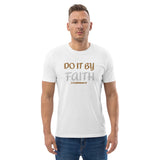 Do It By Faith - Unisex organic cotton t-shirt