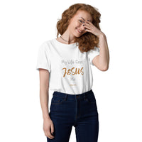 My Life Cost JESUS His - Unisex organic cotton t-shirt