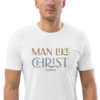 MAN LIKE CHRIST - Unisex organic cotton t-shirt