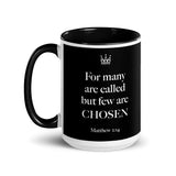 I am CHOSEN - Mug with Color Inside