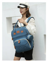 Multi-Color Mommy Bag Multi-Functional Portable Shoulder Mommy Bag