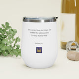 Righteous Tumblers -12oz Insulated Wine Tumbler