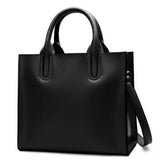 Luxury Women Genuine Cow Leather Custom Logo Bags Tote Hand Bags