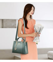 Women Handbag Large Capacity Shoulder Pu Leather Tote Hand Bags for Ladies