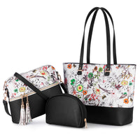 Luxury Designer 3pcs Handbags Set Large Tote  Shoulder Bag, Purses and Handbag