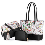 Luxury Designer 3pcs Handbags Set Large Tote  Shoulder Bag, Purses and Handbag