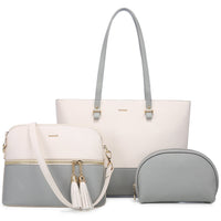 Luxury Designer 3pcs Handbags Set Large Tote  Shoulder Bag, Purses and Handbag