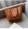Leather Tote Bags Top-Handle Purse Ladies Handbag Elegant Designer Shoulder Bag