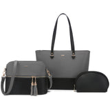 Luxury Designer 3pcs Handbags Set Large Tote  Shoulder Bag, Purses and Handbag