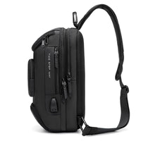 Anti Theft Men Customized Waterproof Shoulder Chest Crossbody Sling Bag for Men
