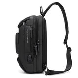 Anti Theft Men Customized Waterproof Shoulder Chest Crossbody Sling Bag for Men