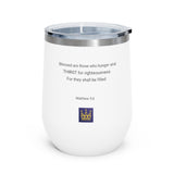 Righteous Tumblers -12oz Insulated Wine Tumbler