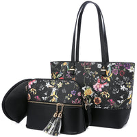 Luxury Designer 3pcs Handbags Set Large Tote  Shoulder Bag, Purses and Handbag