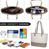 Luxury Designer 3pcs Handbags Set Large Tote  Shoulder Bag, Purses and Handbag