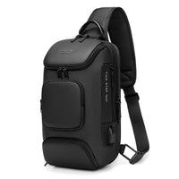 Anti Theft Men Customized Waterproof Shoulder Chest Crossbody Sling Bag for Men