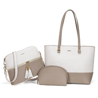 Luxury Designer 3pcs Handbags Set Large Tote  Shoulder Bag, Purses and Handbag