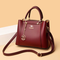 Women Handbag Large Capacity Shoulder Pu Leather Tote Hand Bags for Ladies