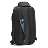 Anti Theft Men Customized Waterproof Shoulder Chest Crossbody Sling Bag for Men