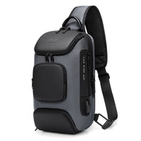 Anti Theft Men Customized Waterproof Shoulder Chest Crossbody Sling Bag for Men