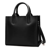Luxury Women Genuine Cow Leather Custom Logo Bags Tote Hand Bags