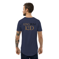 KINGDOM KID - Men's Curved Hem T-Shirt