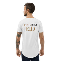 KINGDOM KID - Men's Curved Hem T-Shirt