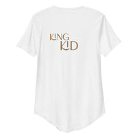KINGDOM KID - Men's Curved Hem T-Shirt