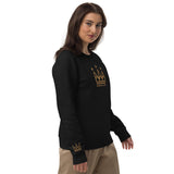 KINGDOM CROWN Unisex eco sweatshirt