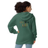 KINGDOM KID - Unisex fleece zip up hoodie