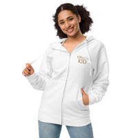 KINGDOM KID - Unisex fleece zip up hoodie