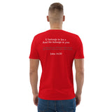 Jes s is missing u - Unisex organic cotton t-shirt
